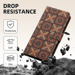 Leather Wallet Case For Honor X7d 5G / X7d 4G / 400 Smart 4G / 400 Smart 5G Bohemian-style TPU PU Phone Cover with Stand