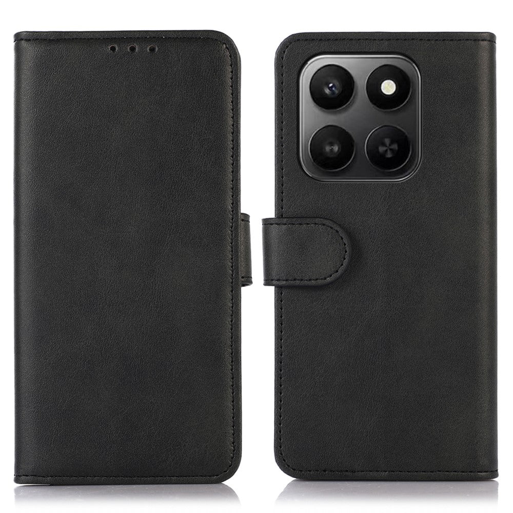 Leather Case For Honor X7d 5G  /  X7d 4G  /  400 Smart 4G  /  400 Smart 5G Cowhide Texture Wallet Phone Cover with Stand