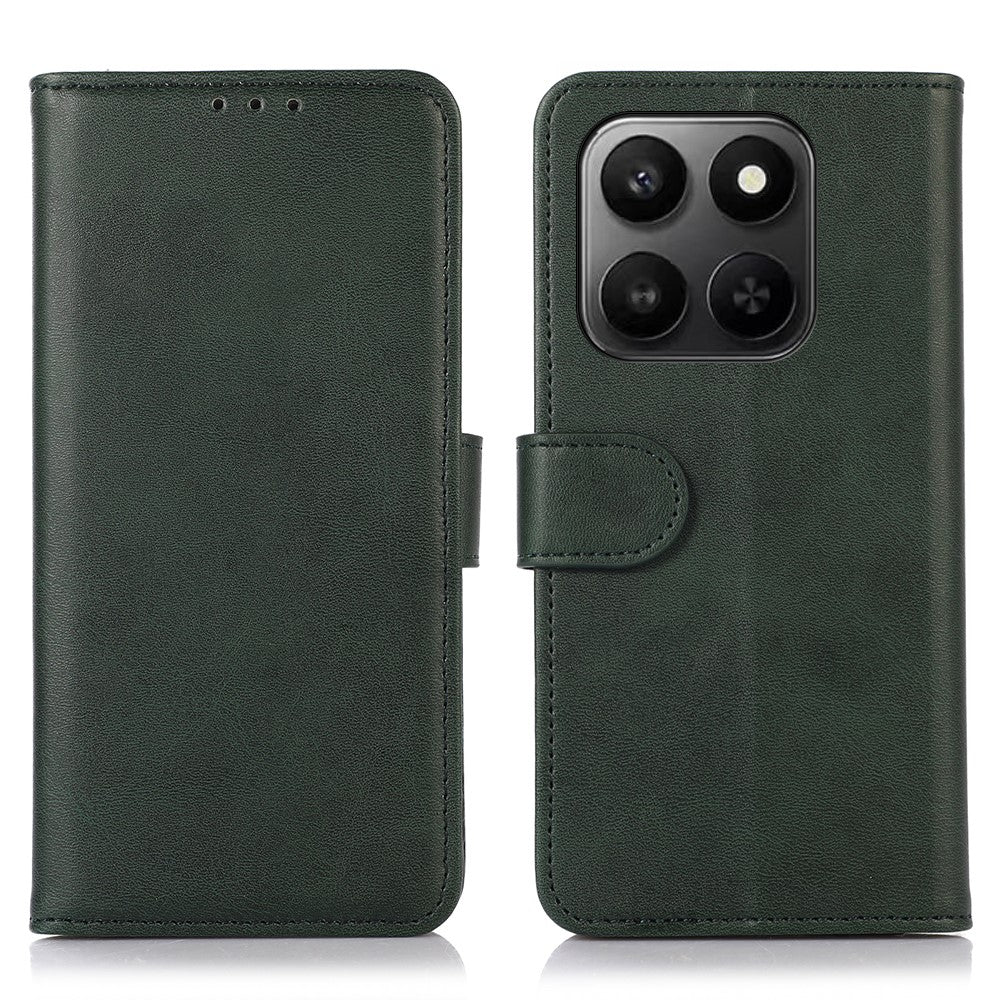Leather Case For Honor X7d 5G  /  X7d 4G  /  400 Smart 4G  /  400 Smart 5G Cowhide Texture Wallet Phone Cover with Stand