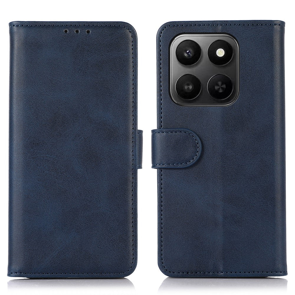 Leather Case For Honor X7d 5G  /  X7d 4G  /  400 Smart 4G  /  400 Smart 5G Cowhide Texture Wallet Phone Cover with Stand