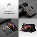 N.BEKUS P3 For Xiaomi Redmi Note 15 Pro+ 5G (Global)  /  Poco M8 Pro 5G Case RFID Blocking Wallet Stand PU Leather Flip Phone Cover