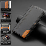 N.BEKUS P3 For Xiaomi Redmi Note 15 Pro+ 5G (Global)  /  Poco M8 Pro 5G Case RFID Blocking Wallet Stand PU Leather Flip Phone Cover