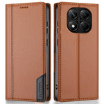 N.BEKUS P3 For Xiaomi Redmi Note 15 Pro+ 5G (Global)  /  Poco M8 Pro 5G Case RFID Blocking Wallet Stand PU Leather Flip Phone Cover
