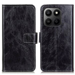 Leather Case for Honor 400 Smart 4G / 400 Smart 5G / X7d 5G / X7d 4G Wallet Phone Cover Crazy Horse Texture