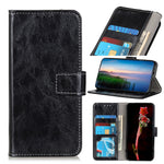 Leather Case for Honor 400 Smart 4G / 400 Smart 5G / X7d 5G / X7d 4G Wallet Phone Cover Crazy Horse Texture