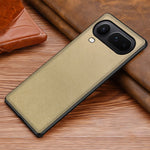 For Honor Magic8 Pro Air 5G Case Silk-Textured PU Leather Coated PC TPU Protective Phone Back Cover