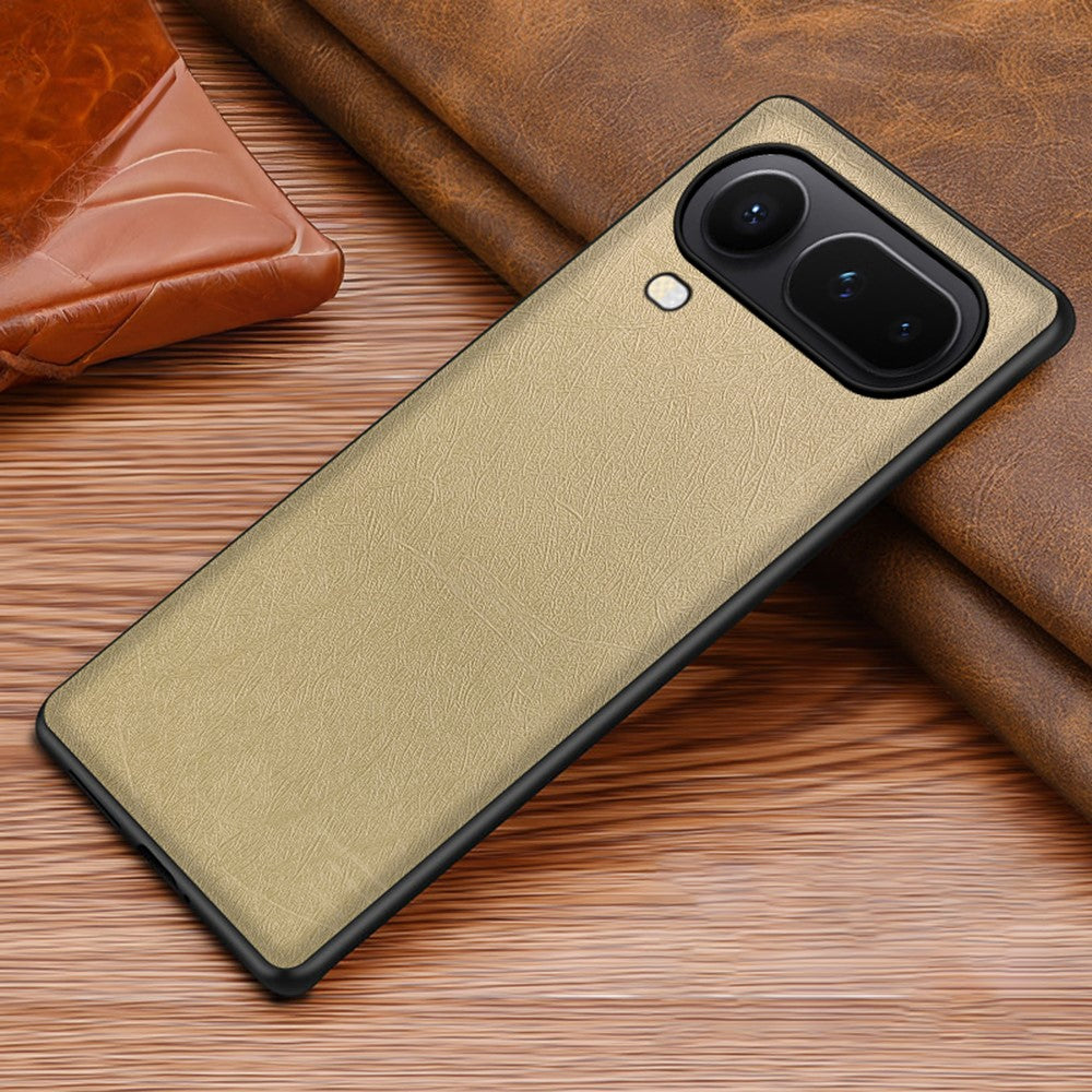 For Honor Magic8 Pro Air 5G Case Silk-Textured PU Leather Coated PC TPU Protective Phone Back Cover