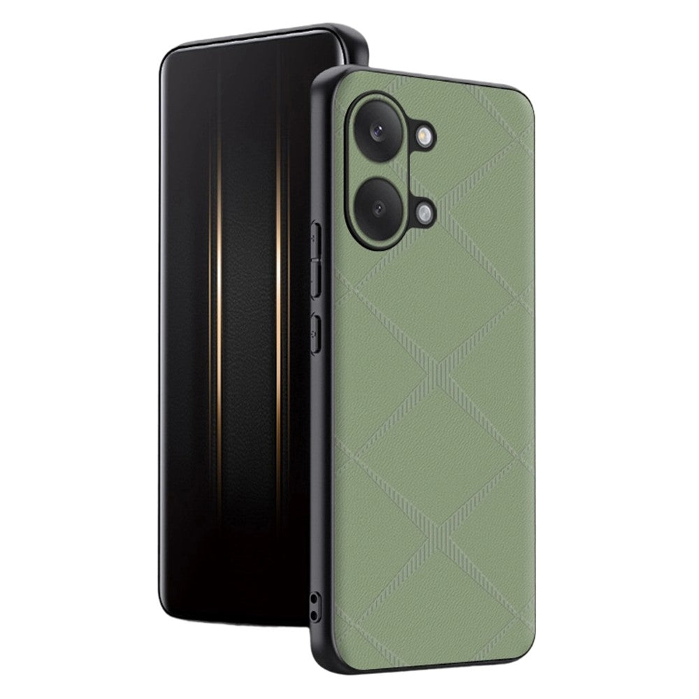 For Xiaomi Redmi Turbo 5 Max 5G Case X-Patterned TPU PU Leather PC Anti-Drop Phone Cover