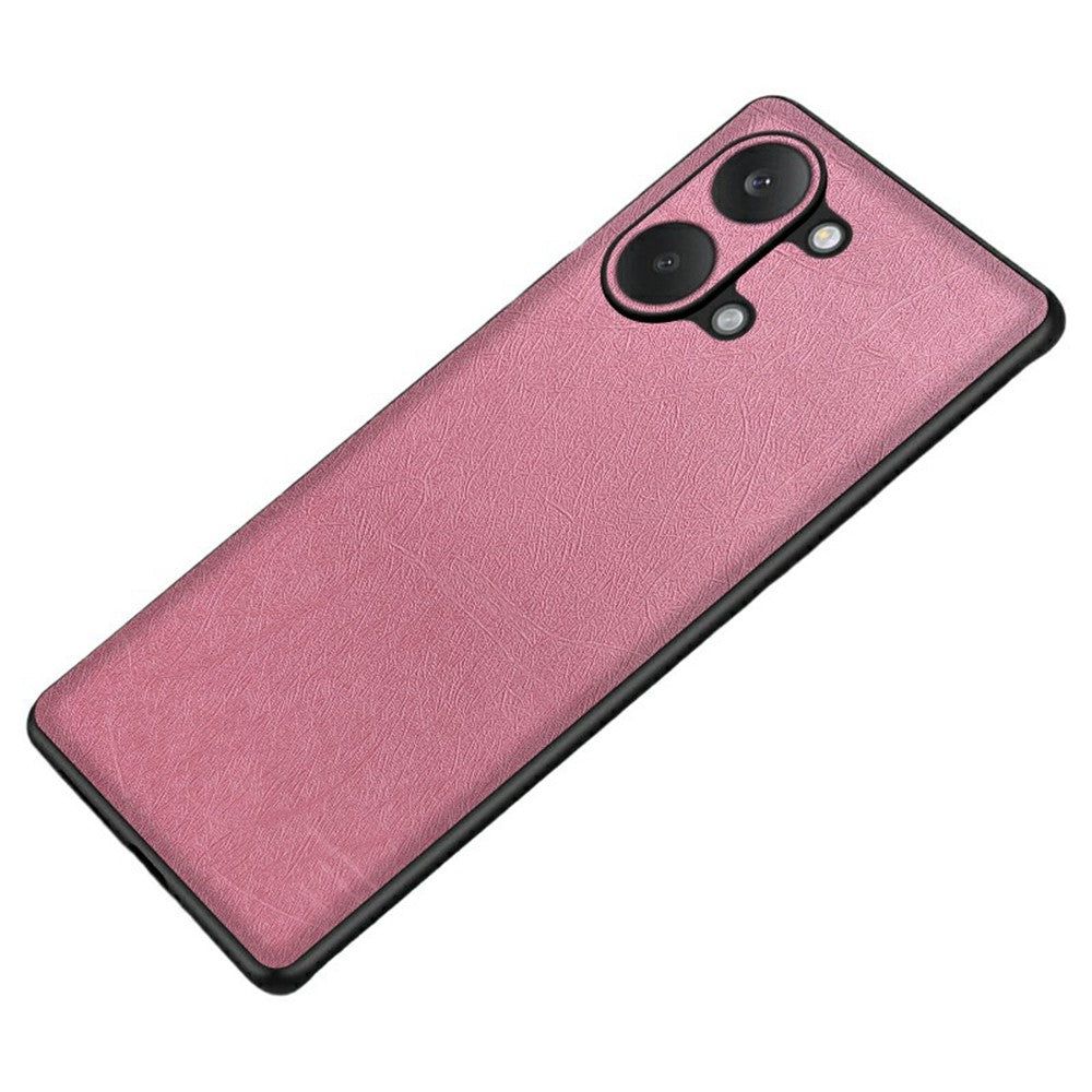 For Xiaomi Redmi Turbo 5 Max 5G Case Silk-Textured PU Leather Coated PC TPU Protective Phone Back Cover