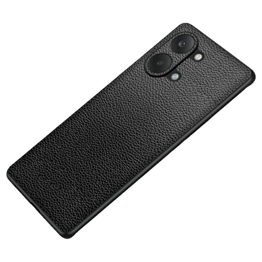 For Xiaomi Redmi Turbo 5 Max 5G Case Litchi Texture PU Leather Coated PC + TPU Protective Phone Back Cover