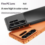 Til Samsung Galaxy S26 Ultra Magnetisk Cover med Metalramme og PC Bagside Telefoncover med Pop-Up Spænde