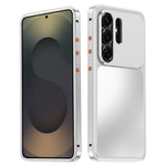 Til Samsung Galaxy S26 Ultra Magnetisk Cover med Metalramme og PC Bagside Telefoncover med Pop-Up Spænde