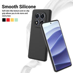 For Xiaomi Redmi Note 15 Pro 4G (Global) Liquid Silicone Case Phone Back Cover with Hand Strap