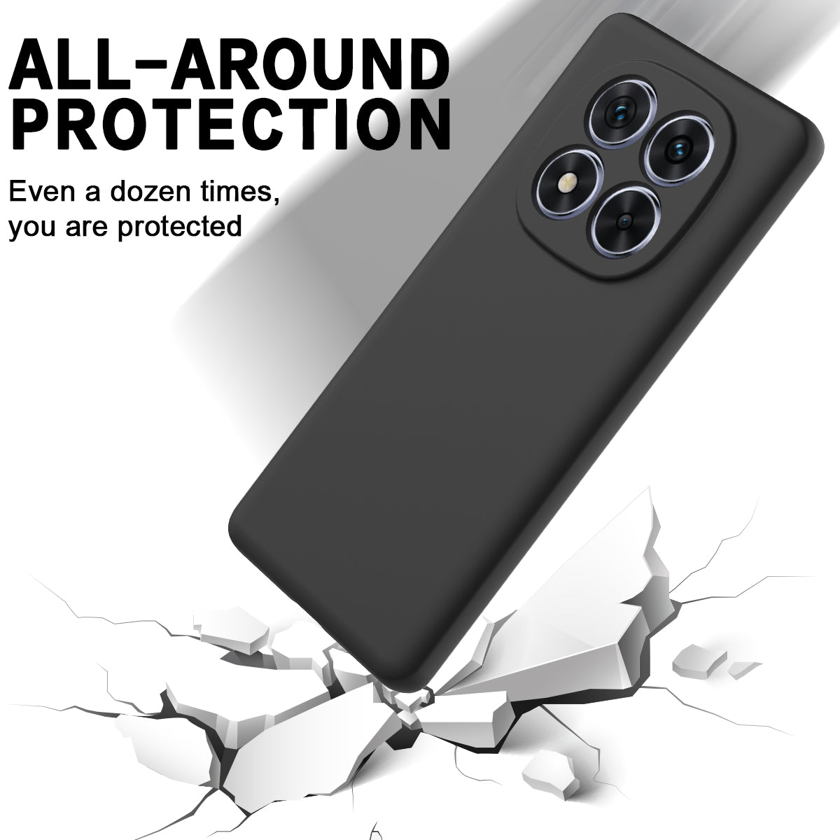 For Xiaomi Redmi Note 15 Pro 4G (Global) Liquid Silicone Case Phone Back Cover with Hand Strap