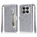 For Xiaomi Redmi Note 15 Pro 5G (Global) Stand Case Glitter Phone Leather Cover Zipper Pocket