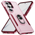 Samsung Galaxy S26 Ultra-cover med ringstøtte i militærkvalitet, PC + TPU-mobilcover