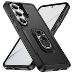 Samsung Galaxy S26 Ultra-cover med ringstøtte i militærkvalitet, PC + TPU-mobilcover