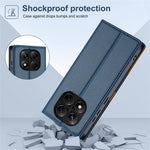 N.BEKUS P3-etui til Xiaomi Redmi Note 15 Pro 5G (Global), RFID-blokerende PU-læder-pung-etui med flipdesign