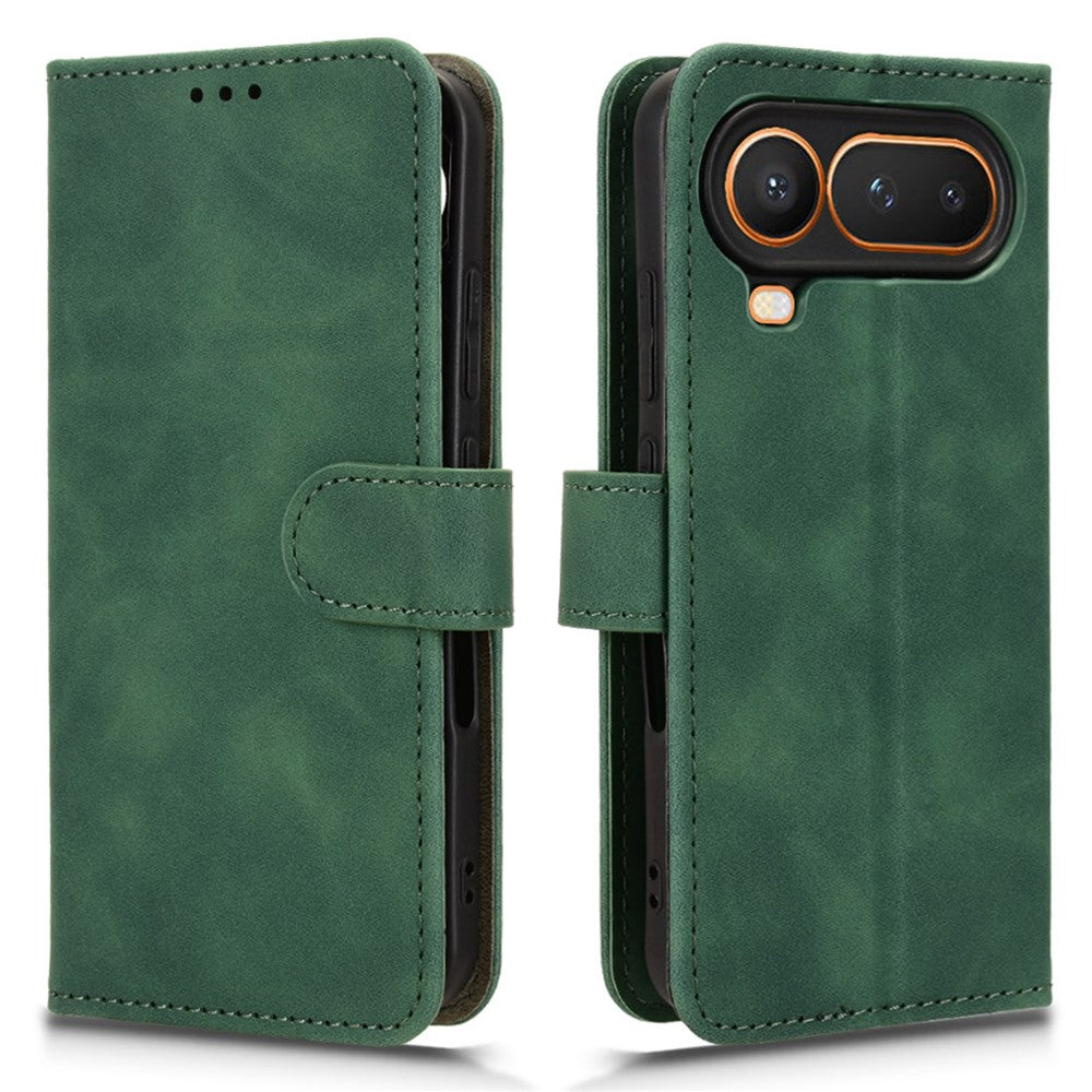 For Honor Magic8 Pro Air 5G Leather Case Skin Feel Anti Drop Wallet Stand Flip Phone Cover