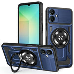 Samsung Galaxy A08 5G / A08 4G / A07 4G / A07s 4G magnetisk cover med roterende stativ i TPU + PC