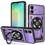 Samsung Galaxy A08 5G / A08 4G / A07 4G / A07s 4G magnetisk cover med roterende stativ i TPU + PC