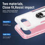 Til Google Pixel 10a Cover Militærstandard Ring Kickstand PC + TPU Telefoncover