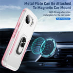 Til Google Pixel 10a Cover Militærstandard Ring Kickstand PC + TPU Telefoncover