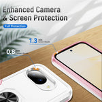 Til Google Pixel 10a Cover Militærstandard Ring Kickstand PC + TPU Telefoncover