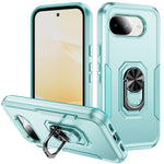 Til Google Pixel 10a Cover Militærstandard Ring Kickstand PC + TPU Telefoncover
