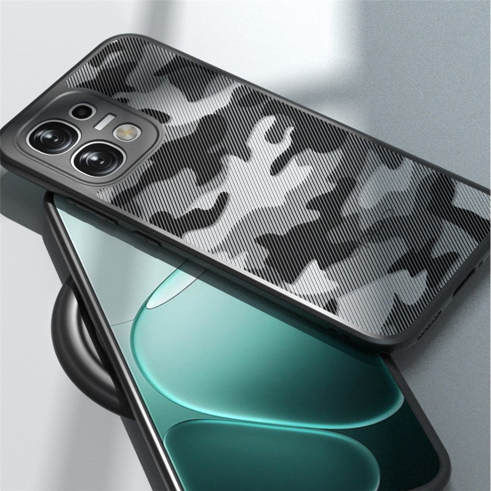 IBMRS Phone Case For Oppo A6 Pro 4G / A6 Pro 5G / F31 5G Soft TPU Frame Hard PC Back Anti-Fall Phone Cover