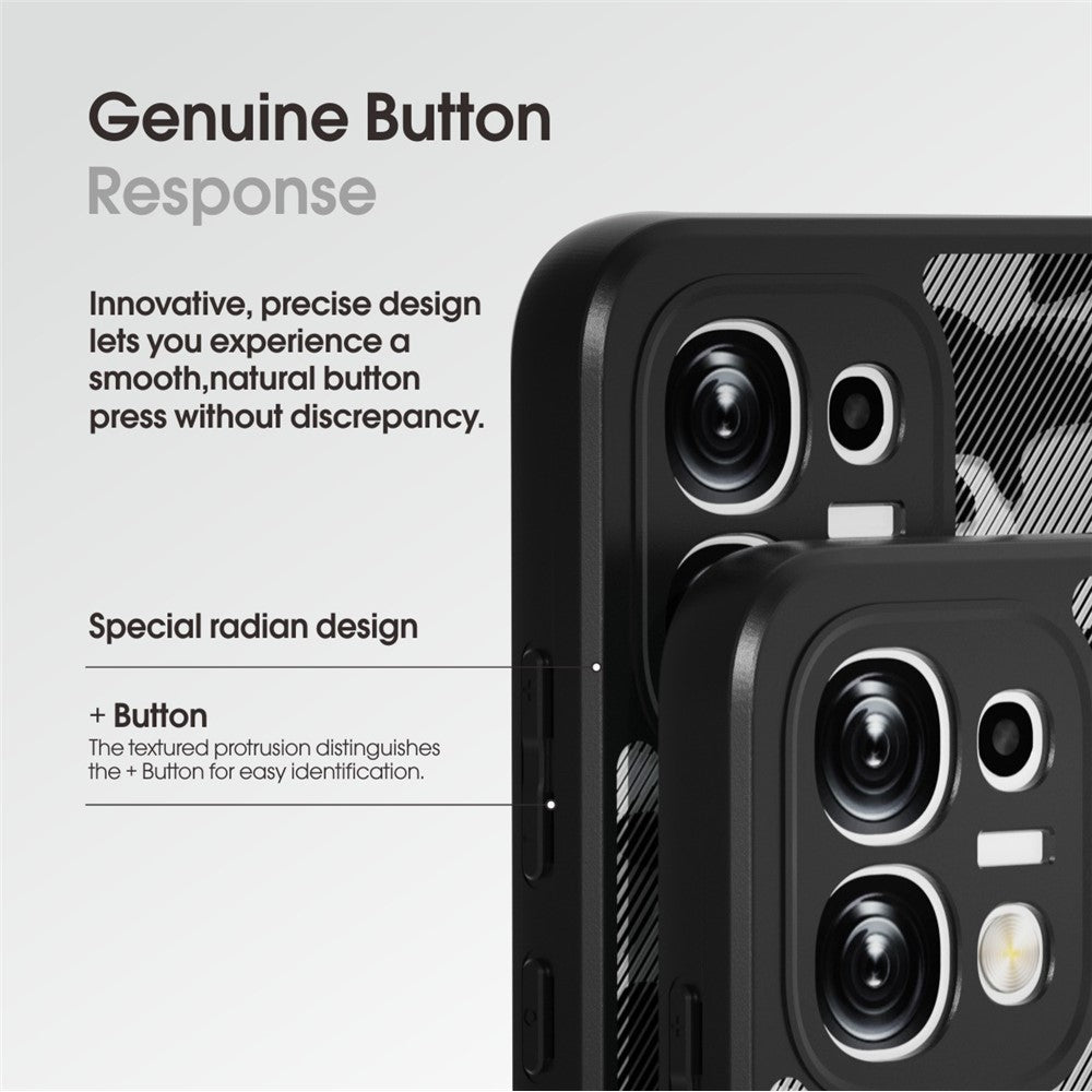 IBMRS Phone Case For Oppo A6 Pro 4G / A6 Pro 5G / F31 5G Soft TPU Frame Hard PC Back Anti-Fall Phone Cover