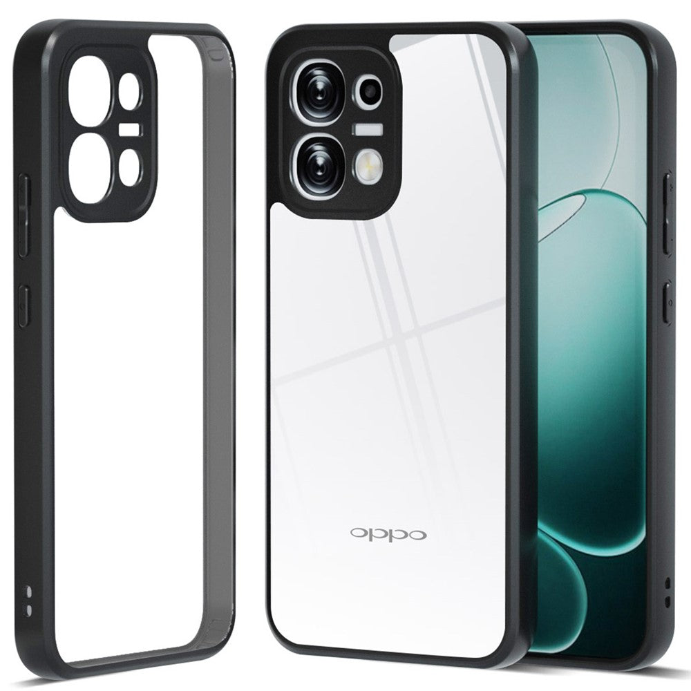 IBMRS Phone Case For Oppo A6 Pro 4G / A6 Pro 5G / F31 5G Soft TPU Frame Hard PC Back Anti-Fall Phone Cover