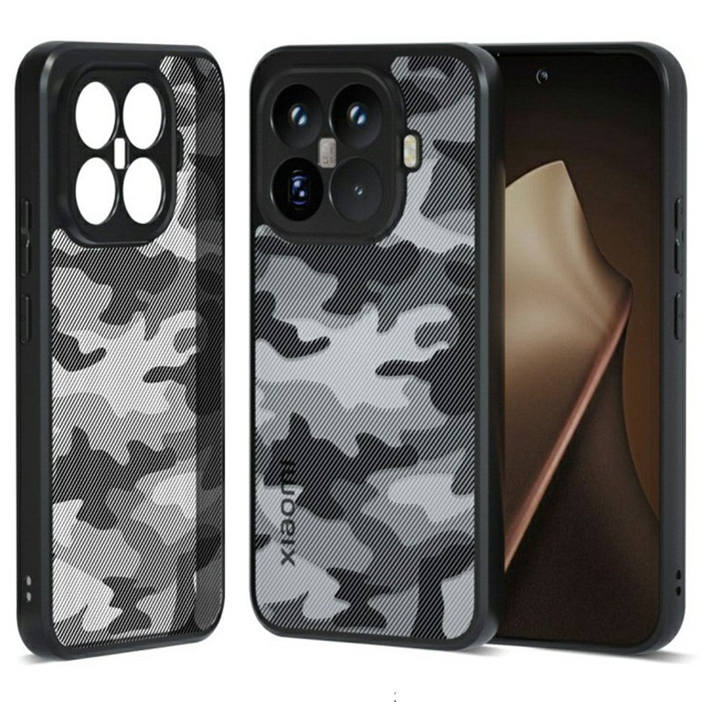 IBMRS For Xiaomi 15T Pro Case Soft TPU Frame Hard PC Back Anti-Fall Phone Cover