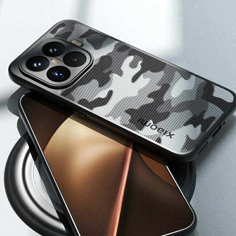 IBMRS For Xiaomi 15T Pro Case Soft TPU Frame Hard PC Back Anti-Fall Phone Cover
