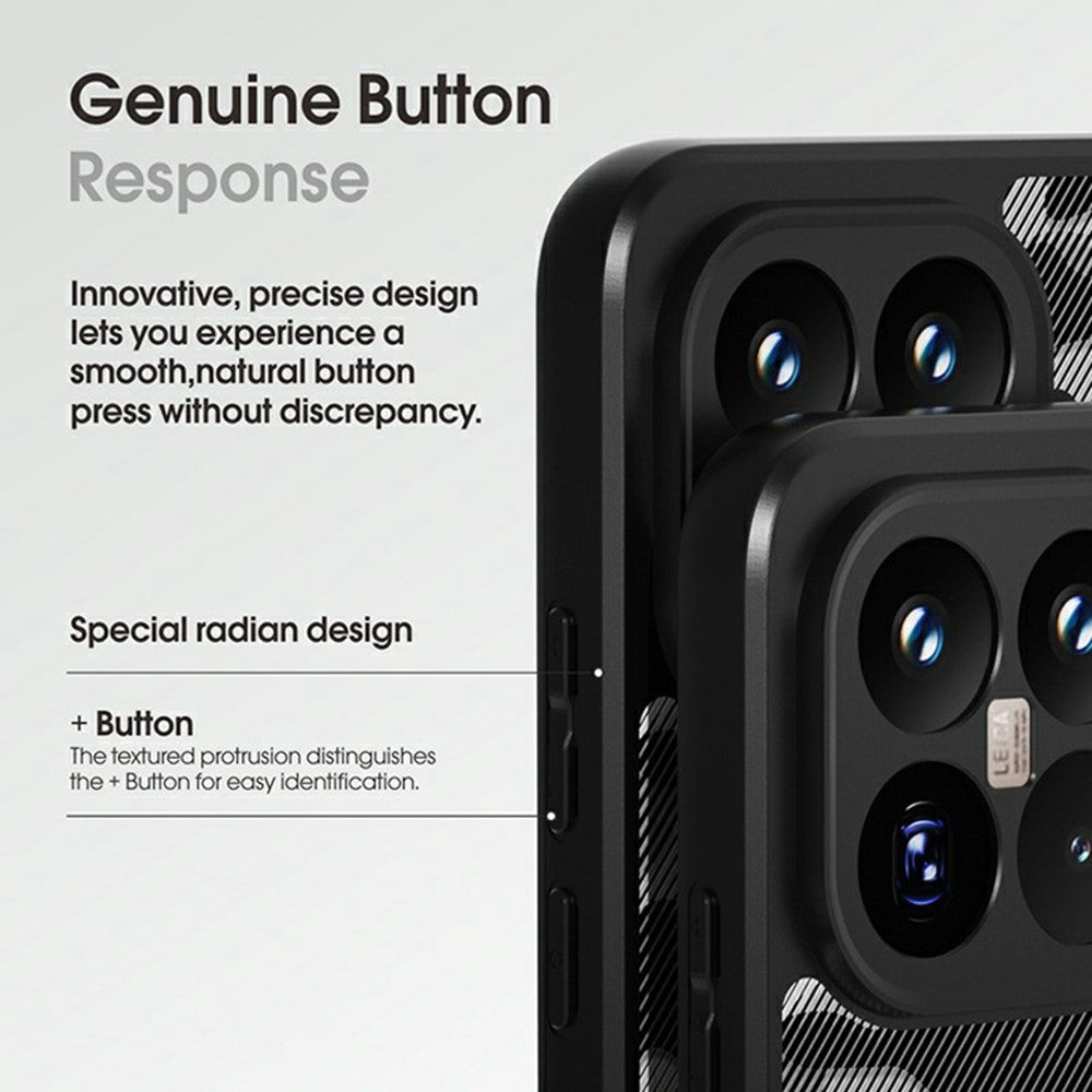 IBMRS For Xiaomi 15T Pro Case Soft TPU Frame Hard PC Back Anti-Fall Phone Cover