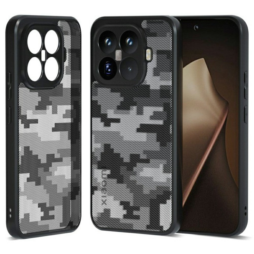 IBMRS For Xiaomi 15T Pro Case Soft TPU Frame Hard PC Back Anti-Fall Phone Cover