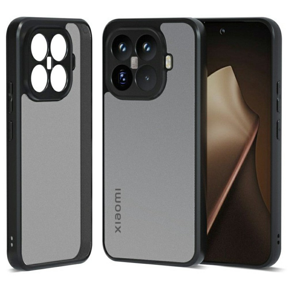IBMRS For Xiaomi 15T Pro Case Soft TPU Frame Hard PC Back Anti-Fall Phone Cover