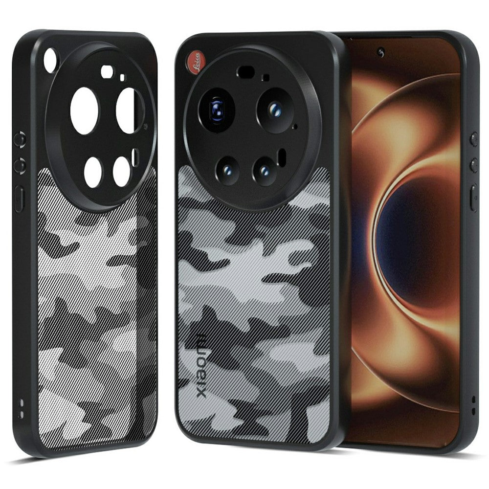 IBMRS For Xiaomi 17 Ultra 5G Case Soft TPU Frame Hard PC Back Anti-Fall Phone Cover