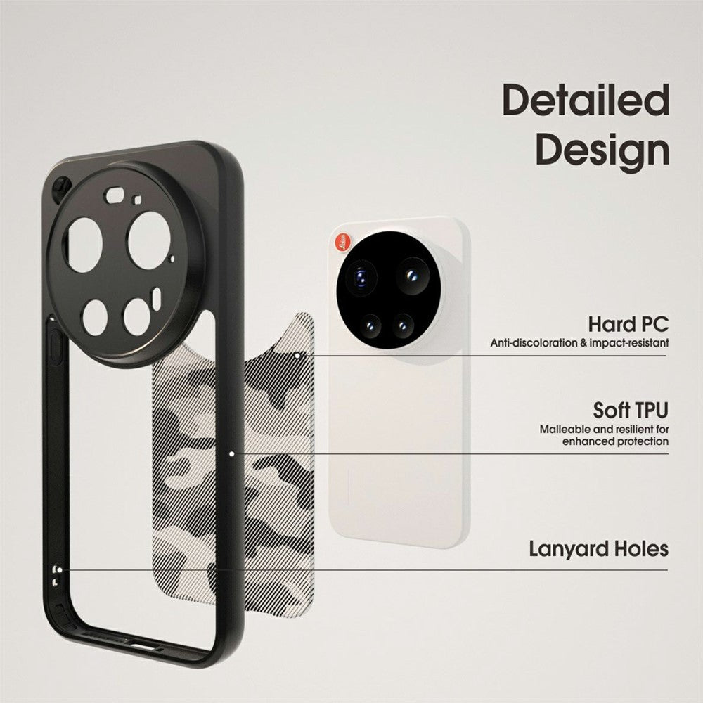 IBMRS For Xiaomi 17 Ultra 5G Case Soft TPU Frame Hard PC Back Anti-Fall Phone Cover