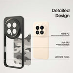 IBMRS For Honor Magic8 Pro 5G Case Soft TPU Frame Hard PC Back Anti-Fall Phone Cover