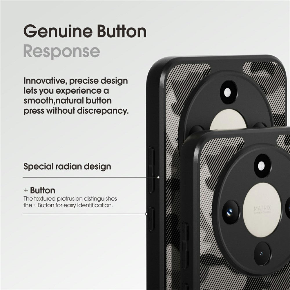 IBMRS Phone Case For Honor Magic8 Lite 5G  /  X9d 5G  /  X70 5G Soft TPU Frame Hard PC Back Anti-Fall Phone Cover