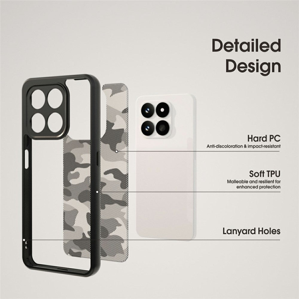 IBMRS Phone Case For Honor 400 Smart 4G / 5G / X7d 4G / 5G Soft TPU Frame Hard PC Back Anti-Fall Phone Cover