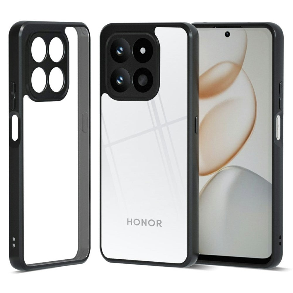 IBMRS Phone Case For Honor 400 Smart 4G / 5G / X7d 4G / 5G Soft TPU Frame Hard PC Back Anti-Fall Phone Cover