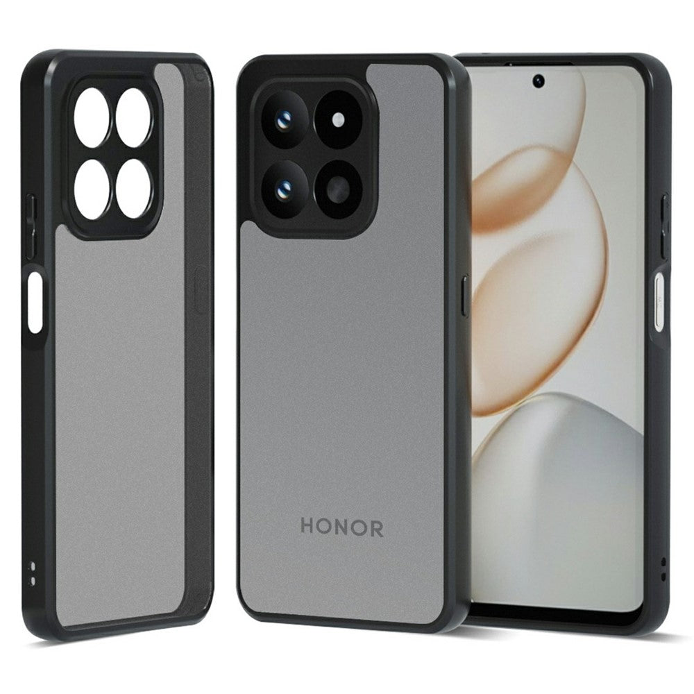 IBMRS Phone Case For Honor 400 Smart 4G / 5G / X7d 4G / 5G Soft TPU Frame Hard PC Back Anti-Fall Phone Cover