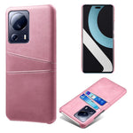 Ridsefast mobilcover til Xiaomi Civi 2 5G / 12 Lite NE 5G med to kortlommer, PC-cover belagt med PU-læder
