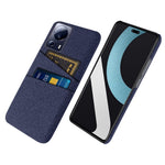 For Xiaomi Civi 2 5G / 12 Lite NE 5G Anti-scratch Hard PC Protective Cover Cloth Texture Dual Card Slots Phone Case