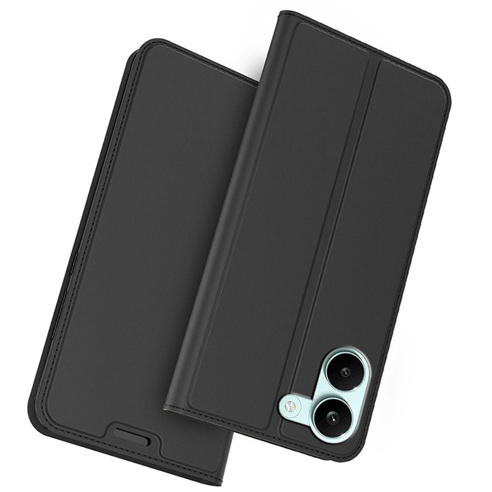 For Xiaomi Redmi Turbo 5 5G Case PU Leather Phone Cover with Card Holder Stand