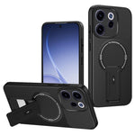 Oppo Reno15 F 5G-skal i kolfiberstruktur med PC + TPU och stöd