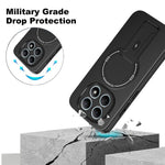 Phone Case For Xiaomi Poco M8 5G  /  Redmi Note 15 5G (Global) Carbon Fiber Texture PC + TPU Phone Cover with Kickstand