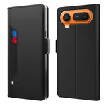 For Honor Magic8 Pro Air 5G Case PU+TPU Magnetic Flip Phone Cover with Stand